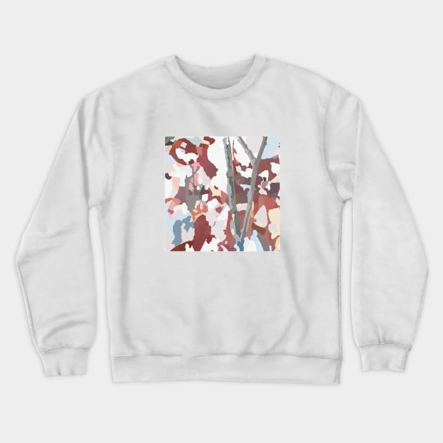 Tree in the wind 3 Crewneck Sweatshirt by PrintedDreams